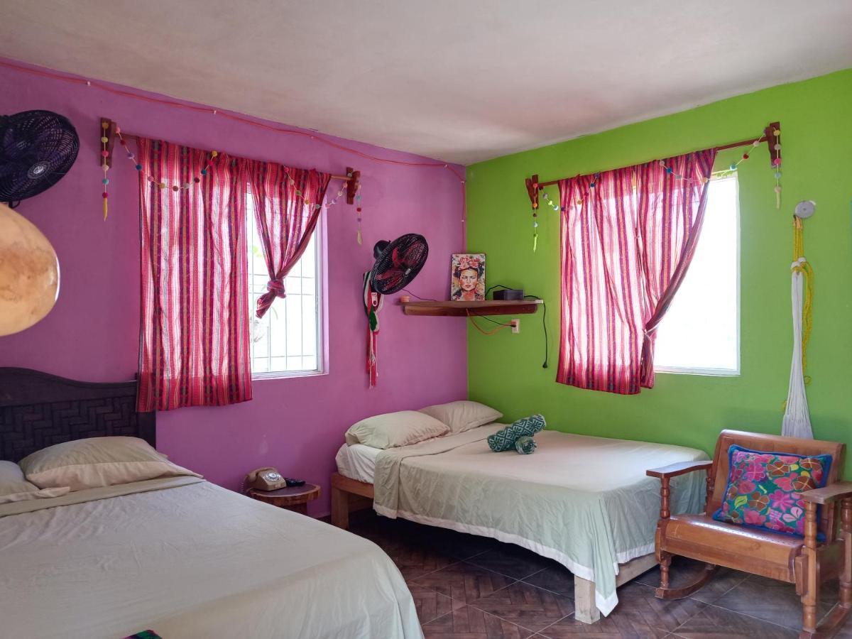 Appartamento Mi Cuartito en Bacalar Esterno foto