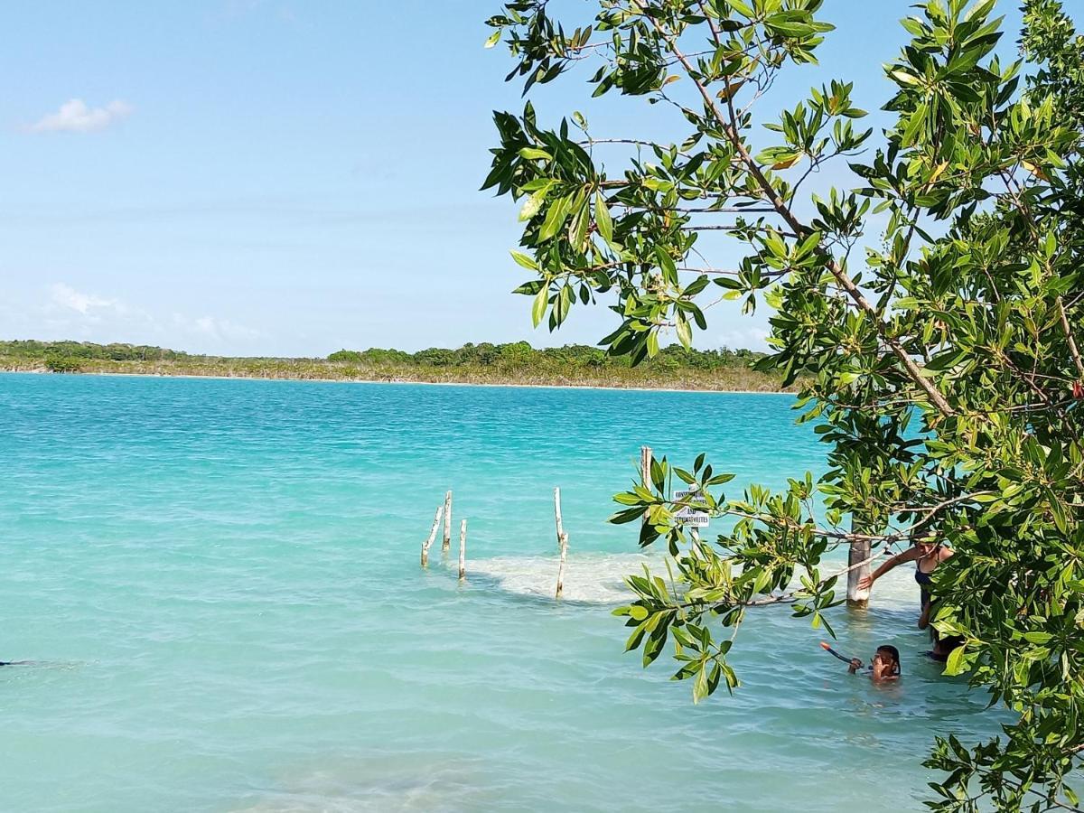 Appartamento Mi Cuartito en Bacalar Esterno foto